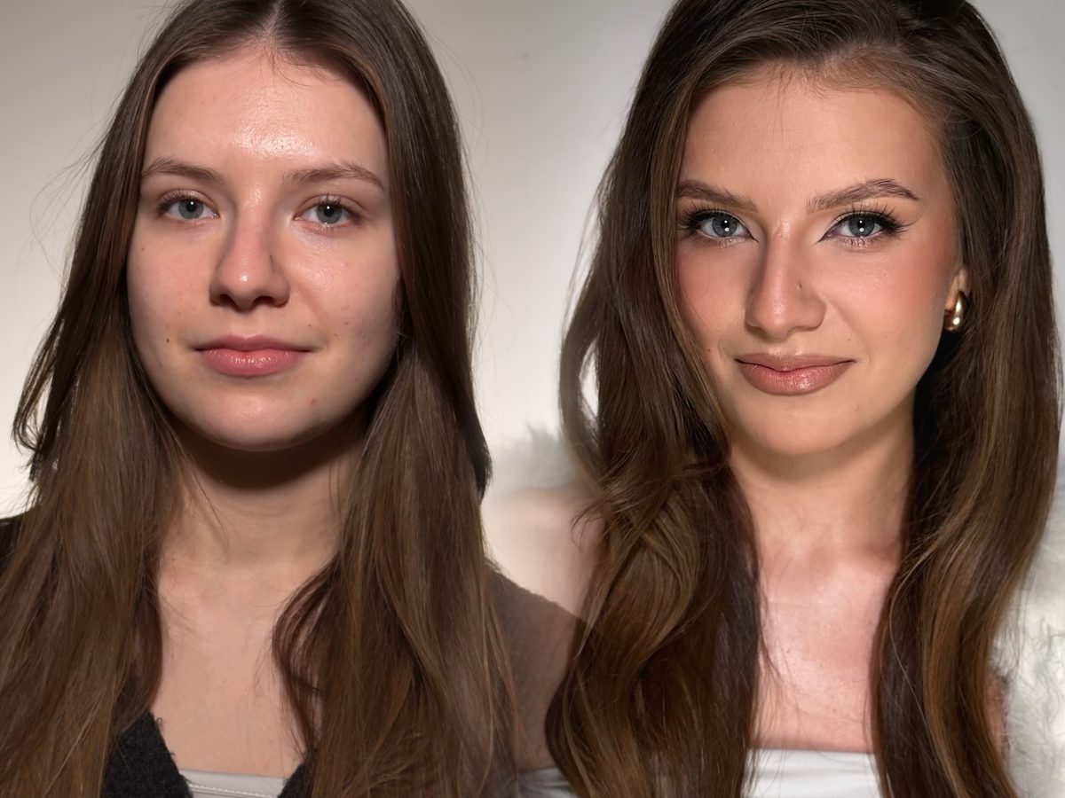 Makijaż przed i po – Klaudia Czech